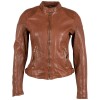 Geaca de Piele Dama Gipsy Coniac GWAneta
