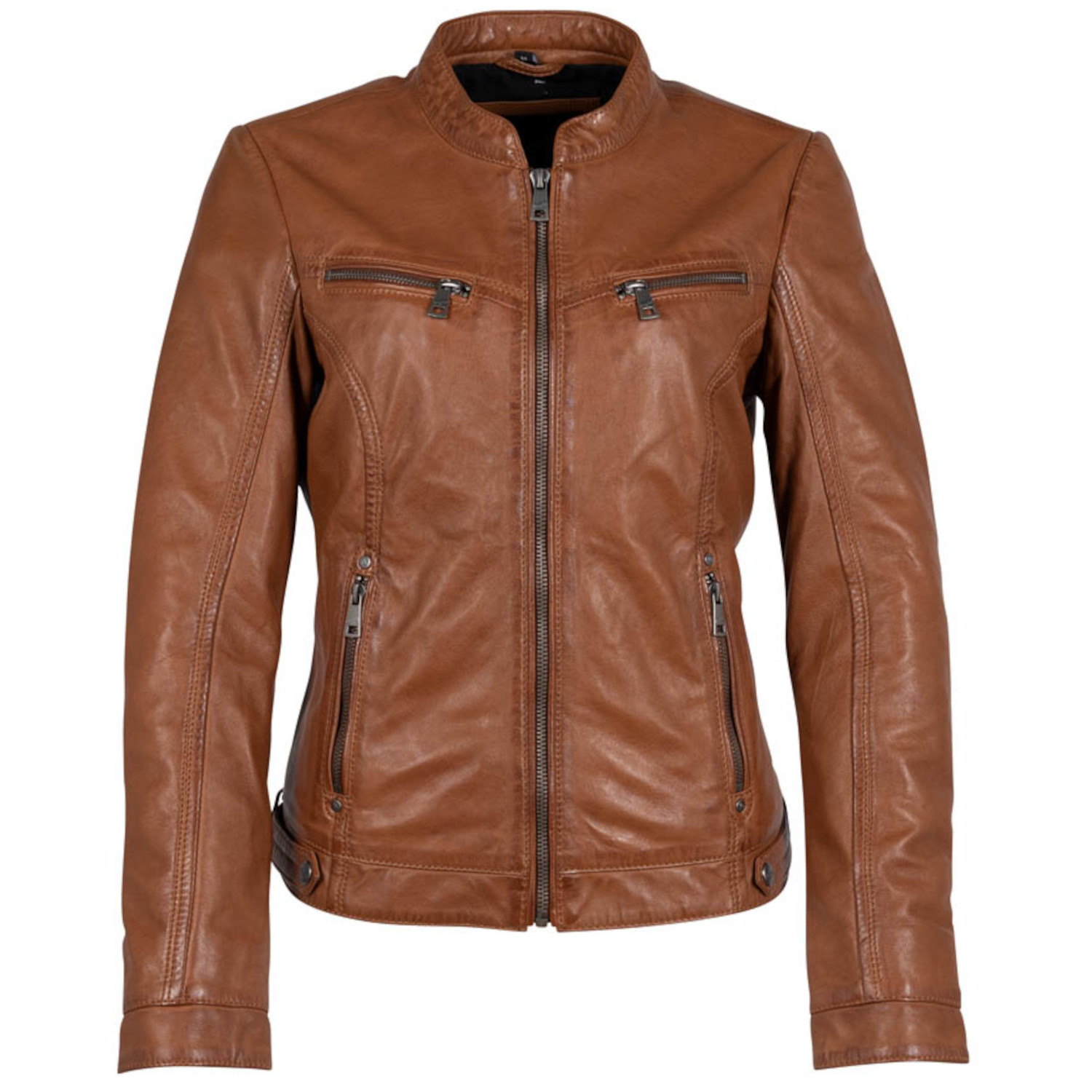 Geaca de Piele Dama Mauritius Coniac GWJanka – Black Friday Geaca de Piele Dama Mauritius Coniac GWJanka – Black Friday