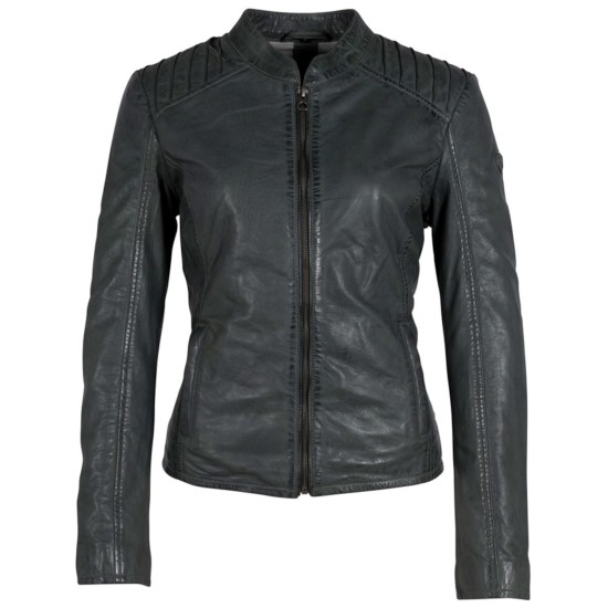 Geaca de Piele Dama Gipsy Verde Salvie GWJuny