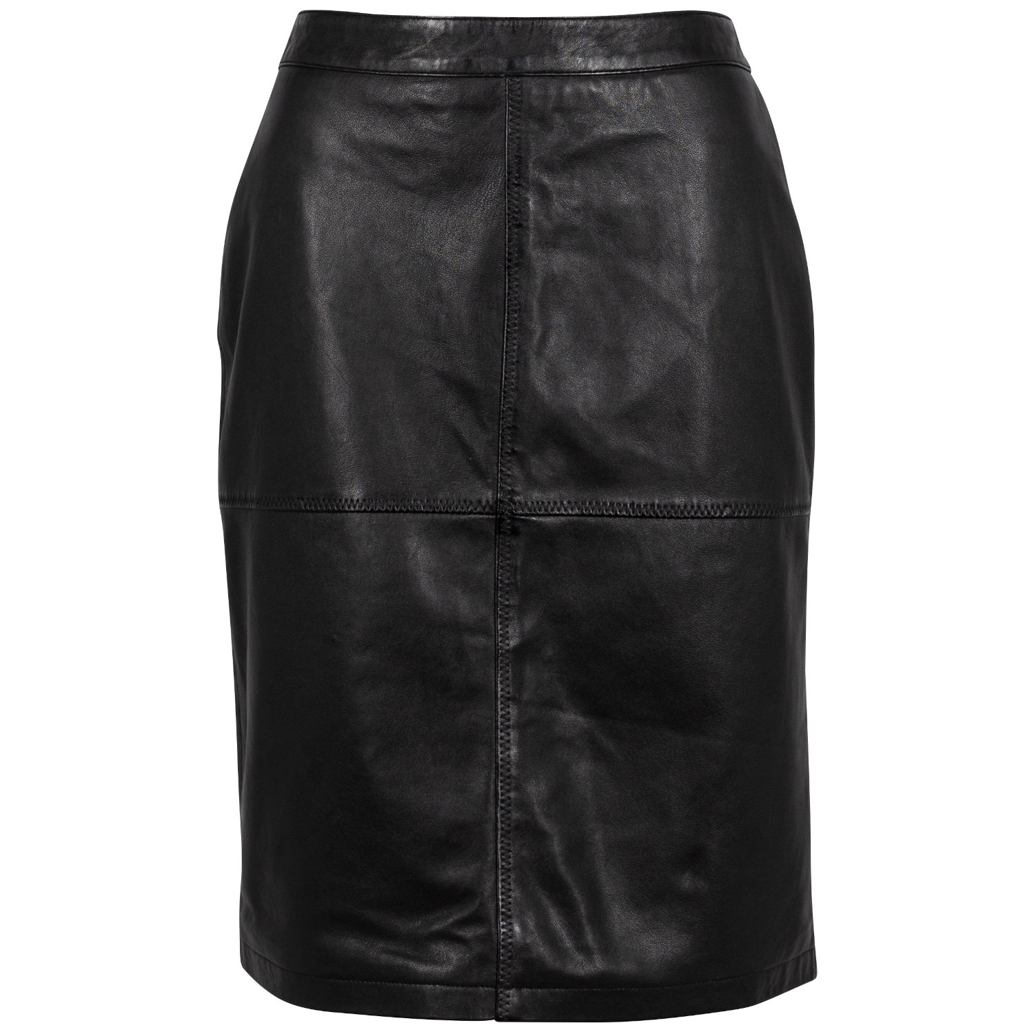 Fusta de Piele Dama Mauritius Neagra GWSwante – Femei