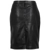 Fusta de Piele Dama Mauritius Neagra GWSwante – Femei