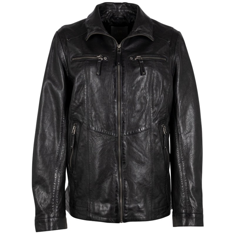 Geaca de Piele Dama Mauritius Neagra GWYarike – Geci de Piele Geaca de Piele Dama Mauritius Neagra GWYarike – Geci de Piele