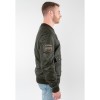 Mauritius MMAirpilot – geacă de piele naturală verde militar aviator geacă de piele bărbați Mauritius MMAirpilot verde militar stil aviator