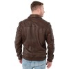 Geacă de piele bărbați Mauritius MMAkkinson maro stil pilot