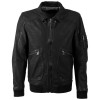 Geaca de Piele Barbati Mauritius Neagra MMAkkinson – model pilot din piele naturala Geaca de Piele Barbati Mauritius MMAkkinson neagra din piele naturala stil pilot