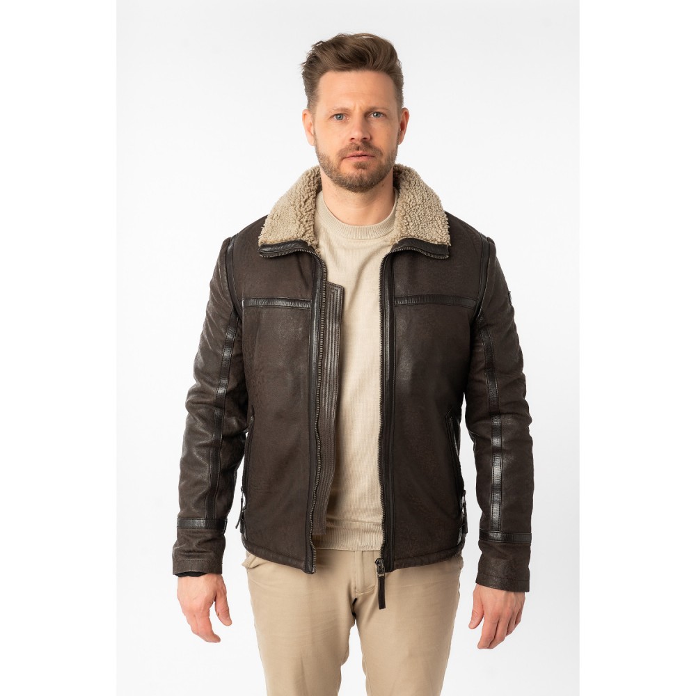 Geaca de Piele Barbati Mauritius Maro MMAlasko - readytowear