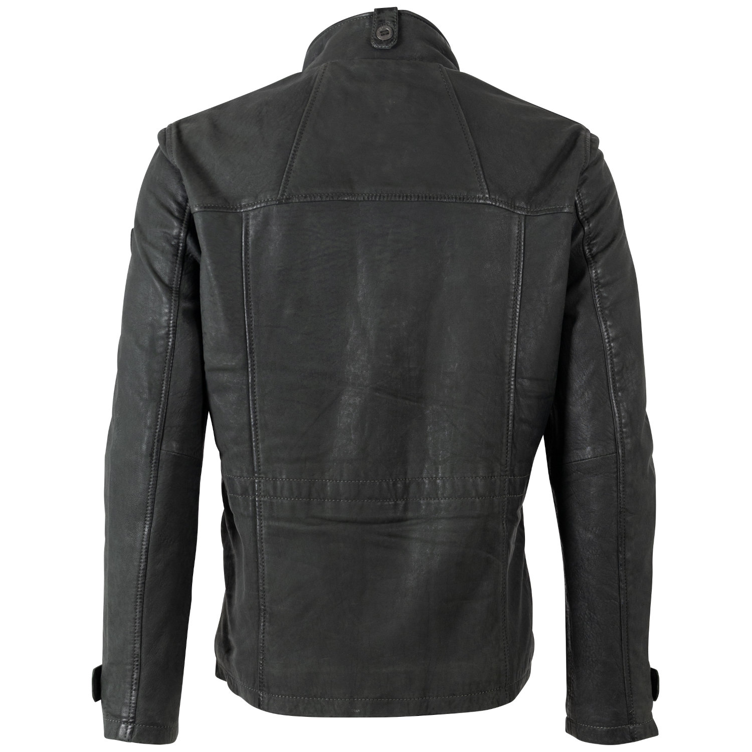 Geacă de Piele Bărbați Mauritius MMAtakama Verde Închis stil utilitar premium