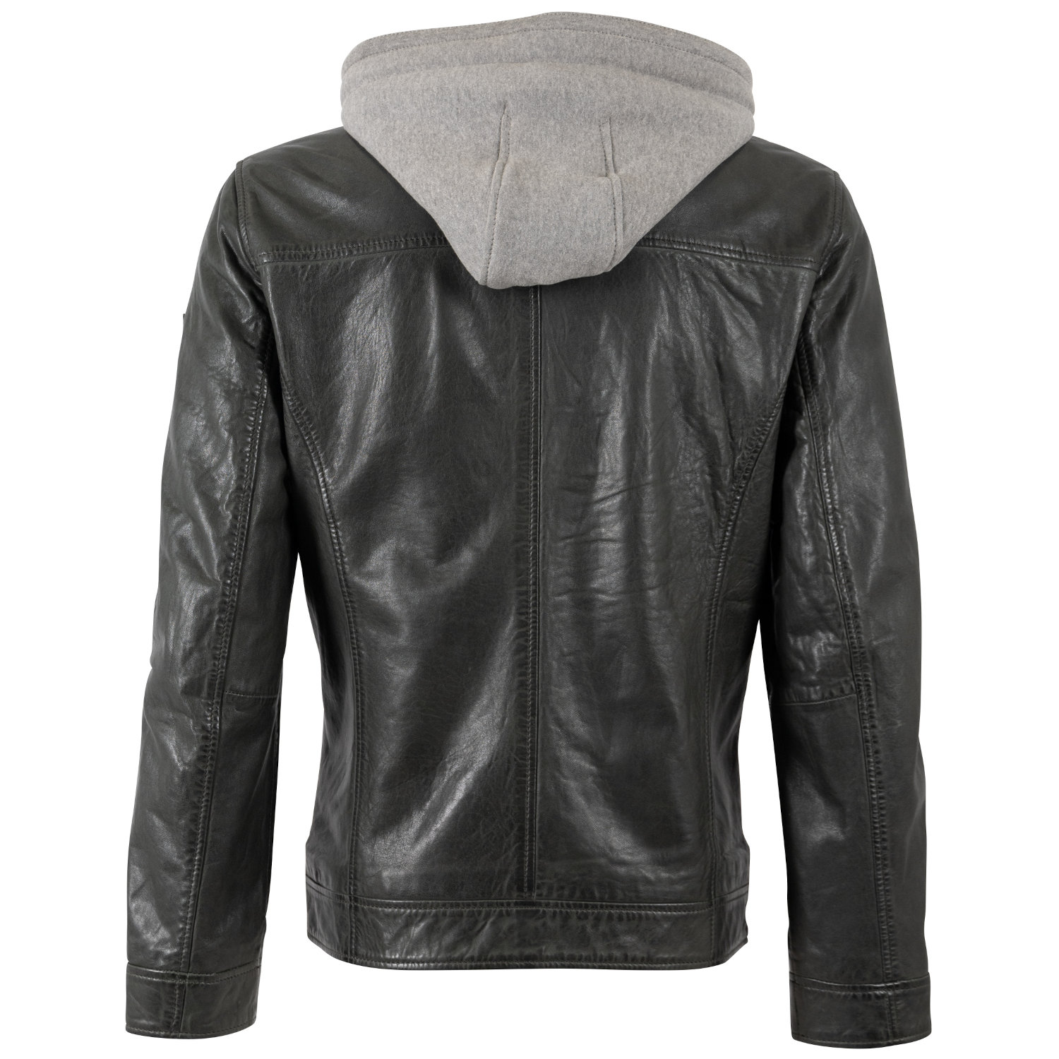 Geaca de Piele Barbati Mauritius Verde Inchis MMBarlo – Geci de Piele