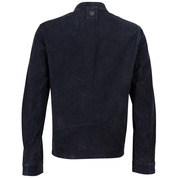 Geaca de Piele Barbati Mauritius Bleumarin MMBerat Geaca de Piele Barbati Mauritius Bleumarin MMBerat