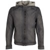 Geaca de Piele Barbati Mauritius Albastru/Gri MMBero - readytowear.ro