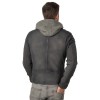 Geaca de Piele Barbati Mauritius Albastru/Gri MMBero - readytowear.ro
