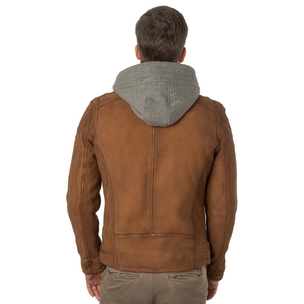 Geaca de Piele Barbati Mauritius Coniac MMBero - readytowear