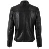 Mauritius MMBlaco - Geacă de Piele Bărbați Neagră - Regular Fit, Stil Biker Geacă de Piele Bărbați Mauritius MMBlaco Neagră Regular Fit Stil Biker