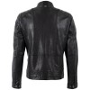 geacă de piele bărbați Mauritius MMBolson neagră stil biker