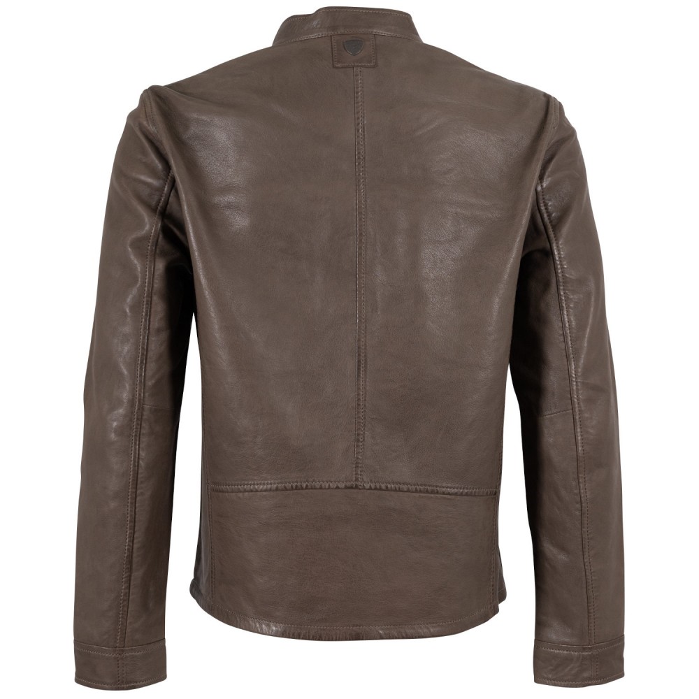 Geaca de Piele Barbati Mauritius Maro Inchis MMBounto