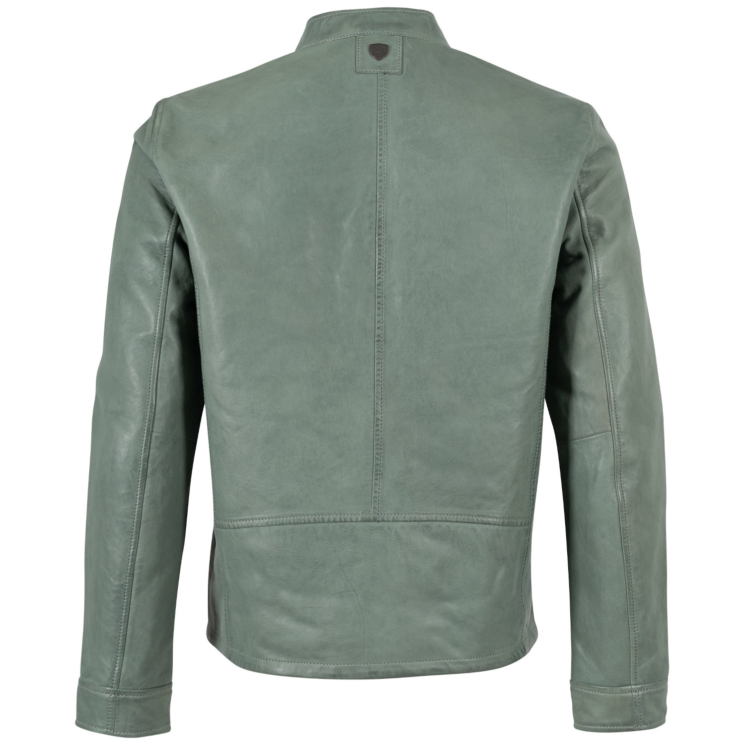 Geaca de Piele Barbati Mauritius Verde MMBounto – Geci de Piele