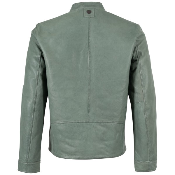 Geaca de Piele Barbati Mauritius Verde MMBounto