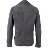 Mauritius MMBravon - Sacou de Piele Bărbați Albastru Închis Regular Fit - Elegant Modern Sacou de piele pentru bărbați Mauritius MMBravon albastru închis Regular Fit