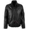 Geaca de Iarna din Piele 2 in 1 Barbati Mauritius Negru Vintage MMBromu – Geci de Piele