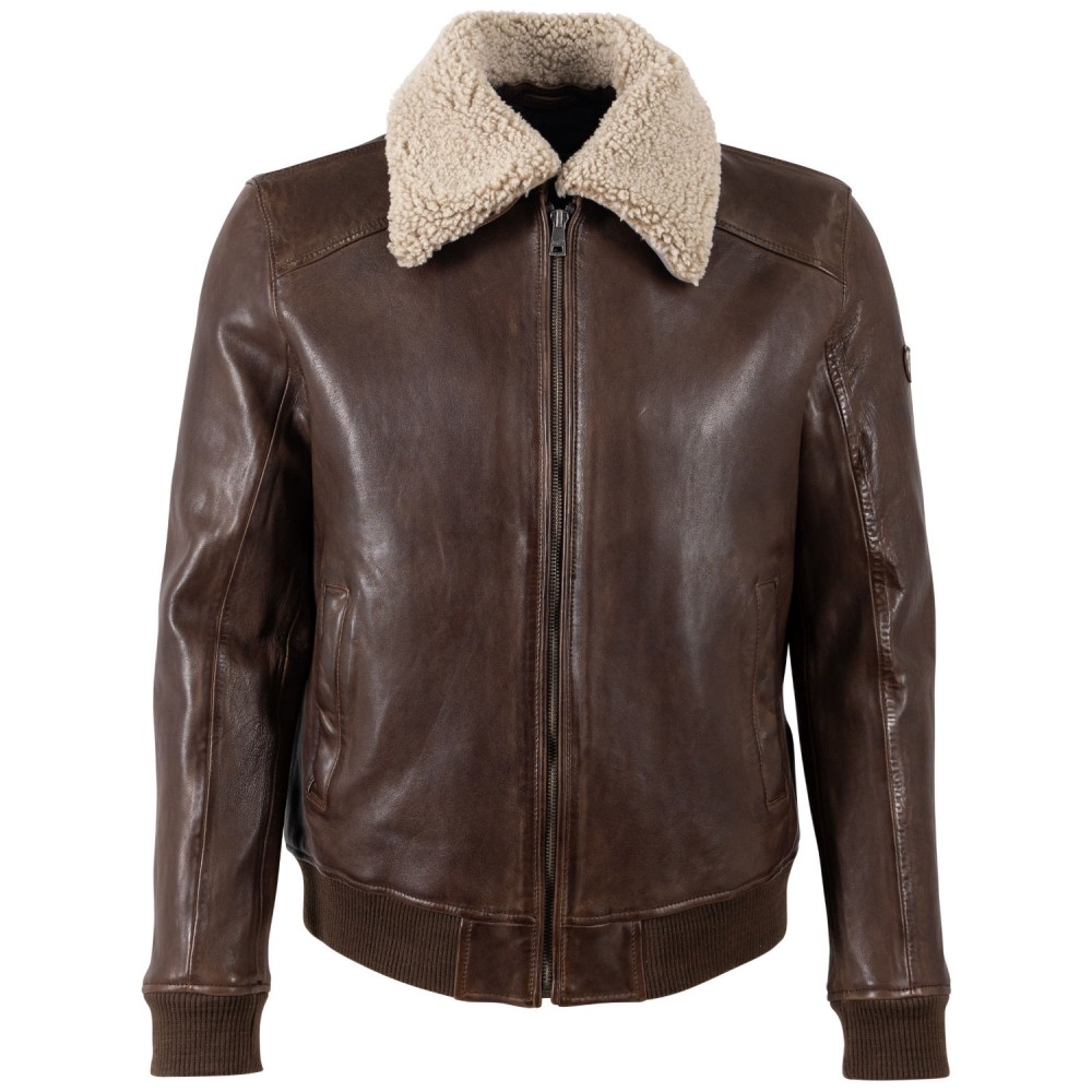 Geaca de Piele Barbati Mauritius Maro MMBrovig