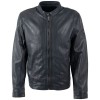 geaca de piele barbati bleumarin Mauritius MMByjan comfort fit stil casual geaca de piele barbati Mauritius MMByjan bleumarin comfort fit stil casual