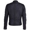 Geaca de Piele Barbati Mauritius Albastru Inchis MMCayo - readytowear.ro