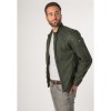 Geaca de Piele Barbati Mauritius Olive MMCayo – Geci de Piele