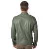 Geaca de Piele Barbati Mauritius Verde Inchis MMCollins - readytowear.ro