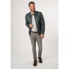 Geaca de Piele Barbati Mauritius Albastru Vintage MMCortney - readytowear.ro