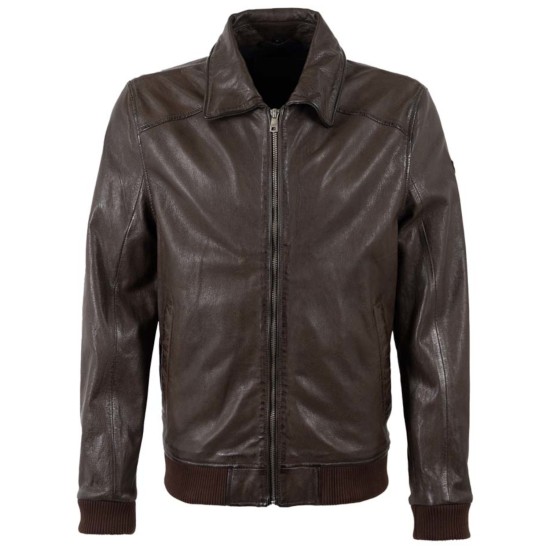 Geaca de Piele Barbati Mauritius Maro MMCrovig