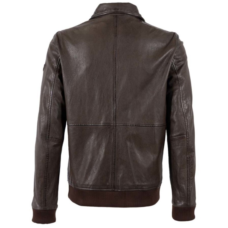 Geaca de Piele Barbati Mauritius Maro MMCrovig – Geci de Piele
