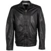 Geaca de Piele Barbati Mauritius Neagra MMCuno - readytowear.ro