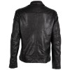 Geaca de Piele Barbati Mauritius Neagra MMCuno - readytowear.ro