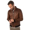 Geaca de Piele Barbati Mauritius Whiskey MMDawson – Geci de Piele