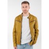 Geaca de Piele Barbati Mauritius Galbena MMDerry – Geci de Piele
