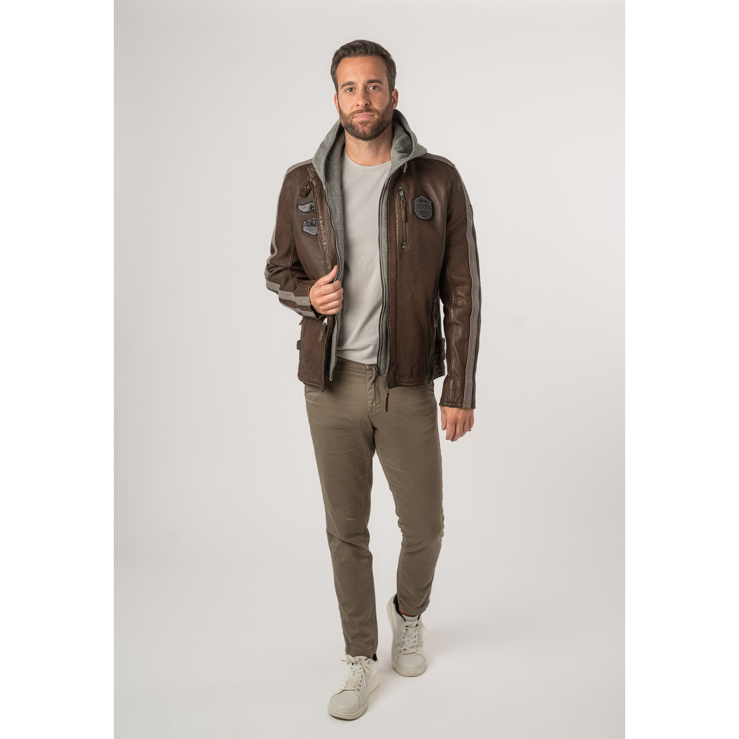 Geaca de Piele Barbati Mauritius Maro MMFastness – Geci de Piele