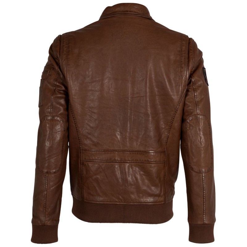 Geaca de Piele Barbati Mauritius Whiskey MMFraser – Geci de Piele