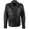 Geaca de Piele Barbati Mauritius Neagra MMGaines
