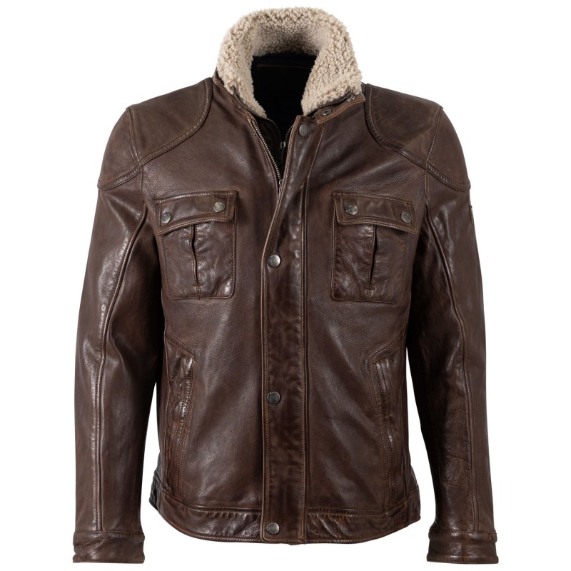 Geaca de Piele Barbati Mauritius Maro MMGarreck – Geci de Piele