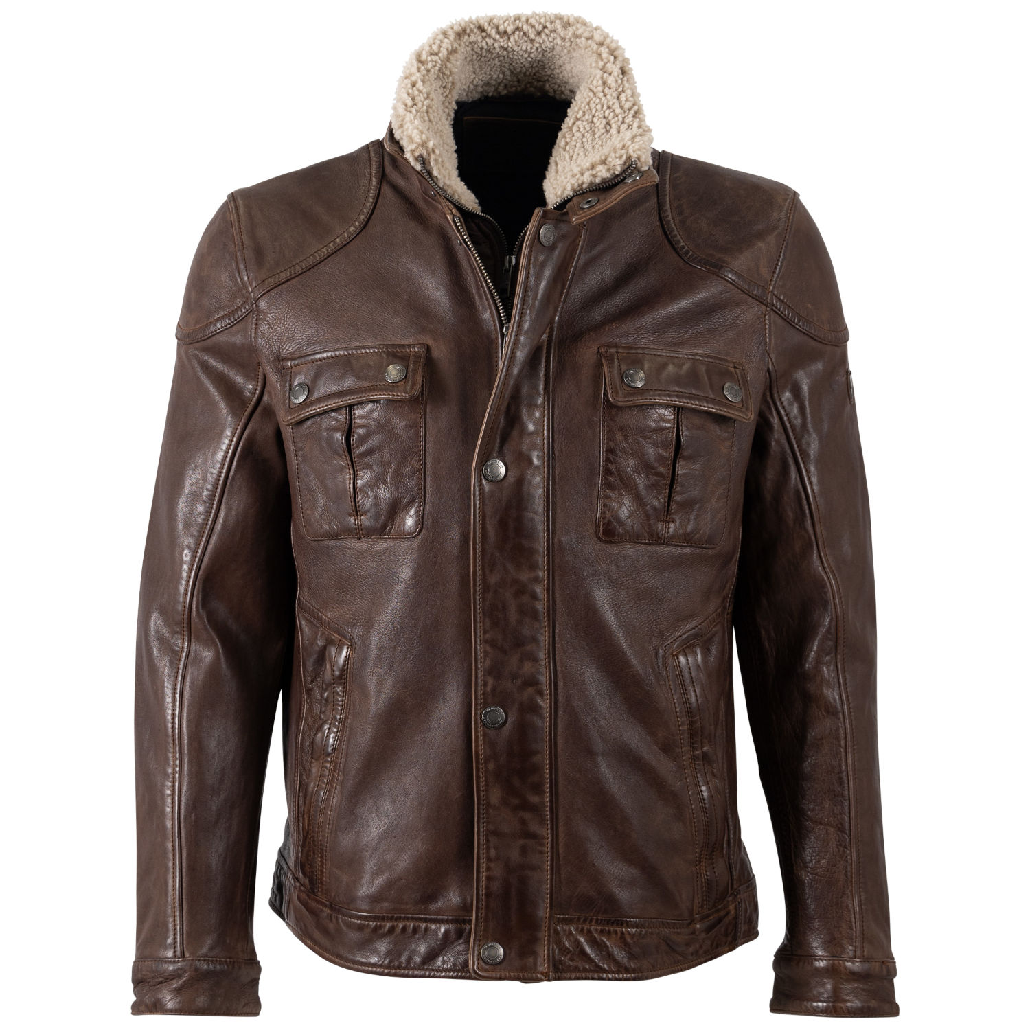 Geaca de Piele Barbati Mauritius Maro MMGarreck – Black Friday Geaca de Piele Barbati Mauritius Maro MMGarreck – Black Friday