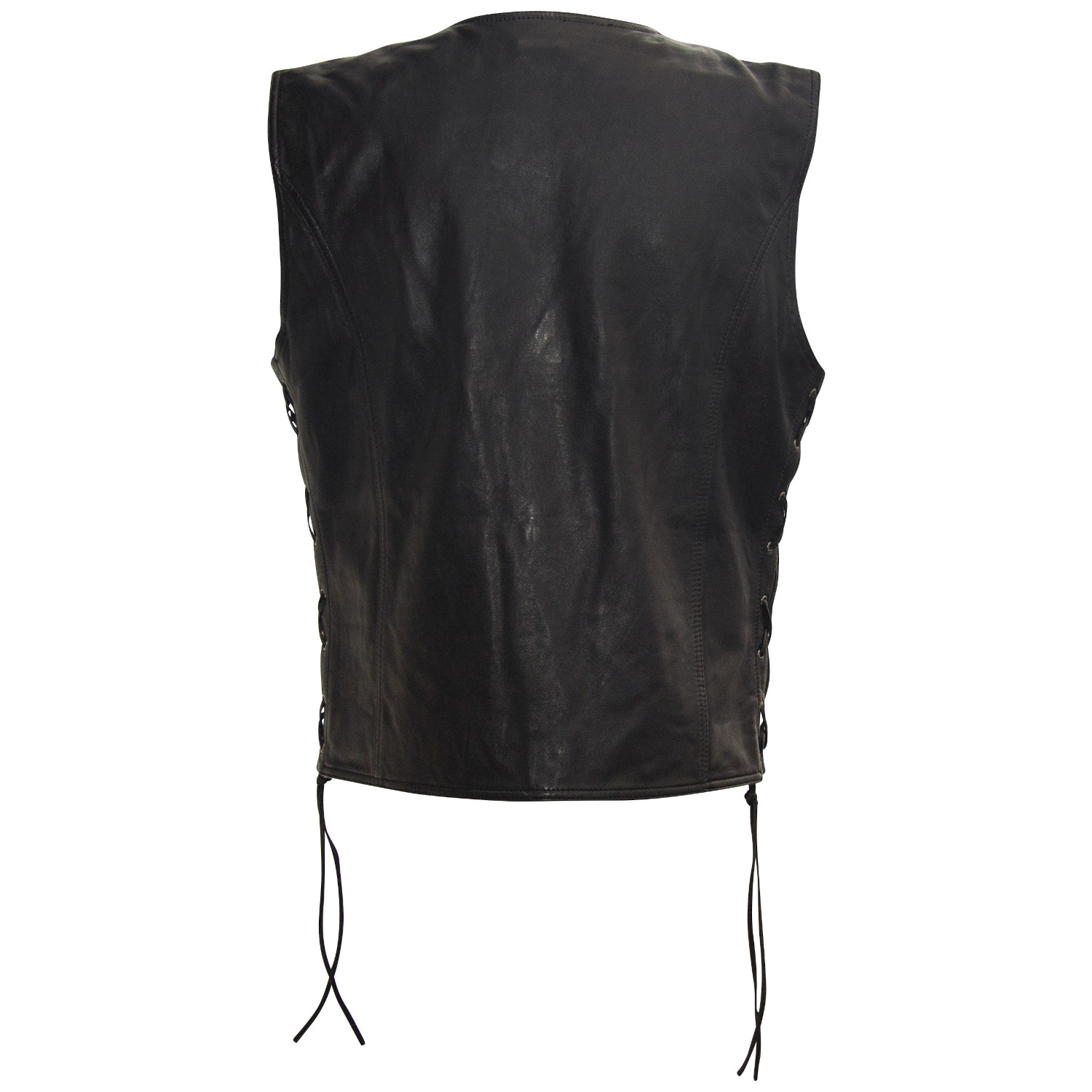 Vesta de Piele Barbati Mauritius Neagra MMGaspeer – Veste