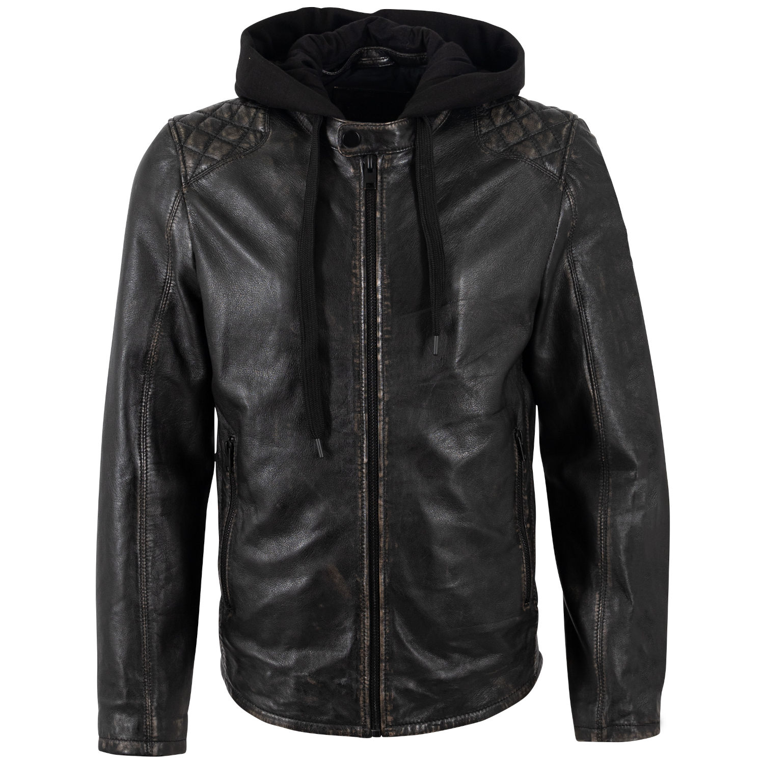 Geaca de Piele Barbati Mauritius Negru Antic MMHayato 2 – Geci de Piele Geaca de Piele Barbati Mauritius Negru Antic MMHayato 2 – Geci de Piele