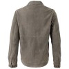 Mauritius MMJardon - Camasa de piele barbati olive deschis stil smart casual Camasa de piele barbati Mauritius MMJardon olive deschis regular fit buzunar piept