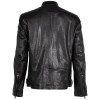 Geaca de Piele Barbati Mauritius Neagra MMJarek - readytowear.ro