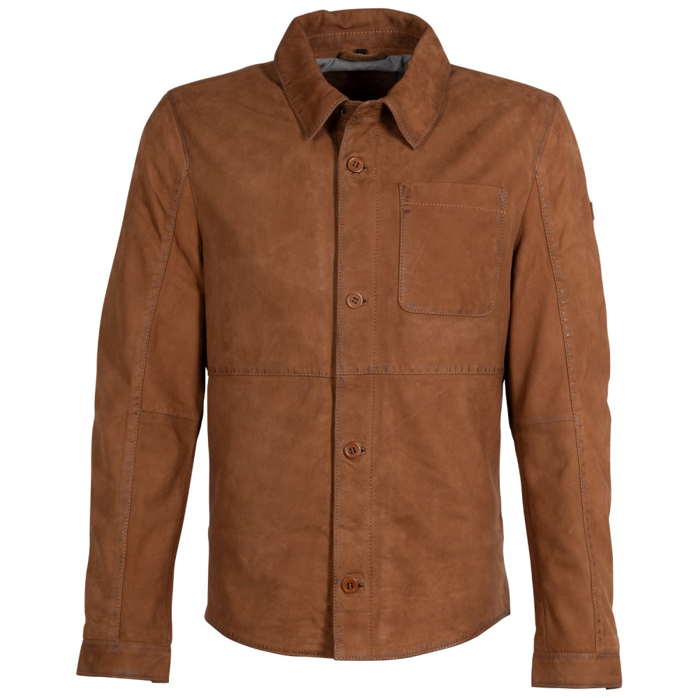 Camasa de Piele Barbati Mauritius Coniac MMJemmo - readytowear