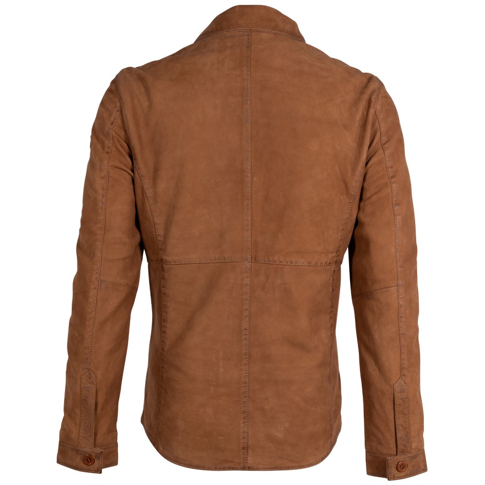 Camasa de Piele Barbati Mauritius Coniac MMJemmo - readytowear