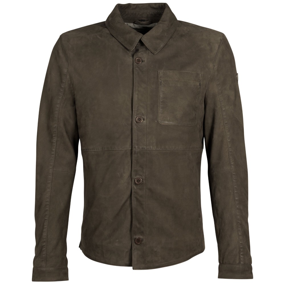 Camasa de Piele Barbati Mauritius Verde Inchis MMJemmo - readytowear