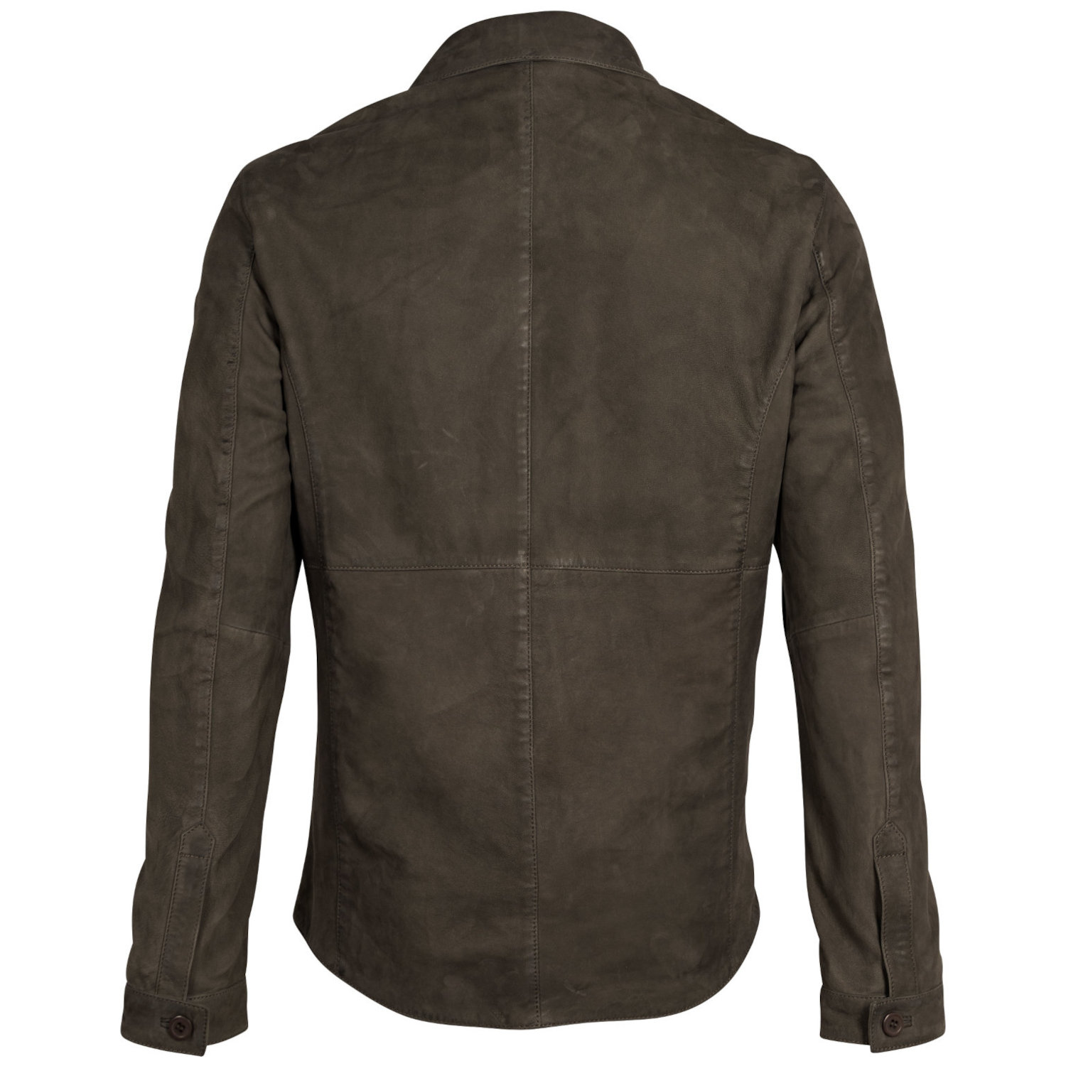 Camasa de Piele Barbati Mauritius Verde Inchis MMJemmo – Camasi din Piele