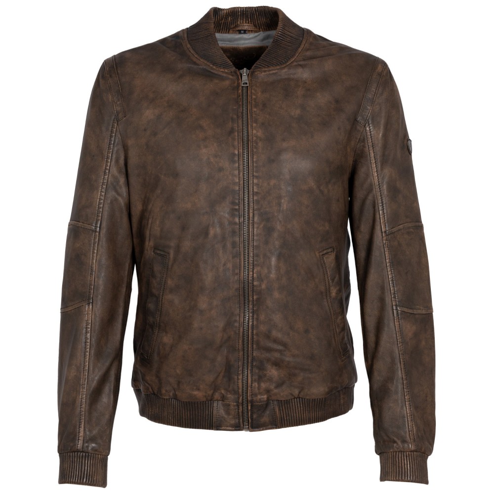 Geaca de Piele Barbati Mauritius Maro MMJerros - readytowear