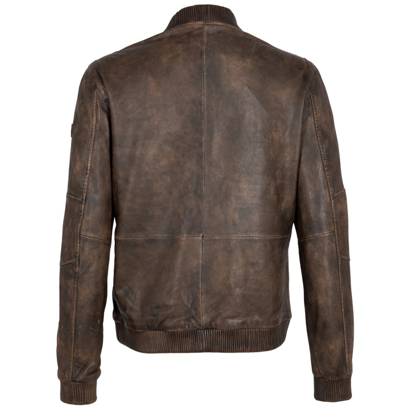 Geaca de Piele Barbati Mauritius Maro MMJerros – Geci de Piele